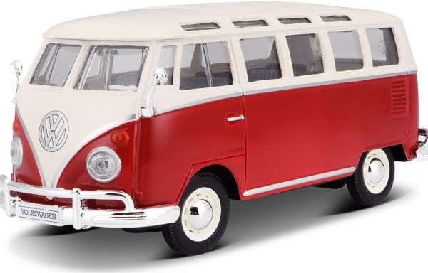 MST31956 - Roter VW Samba Van - 1