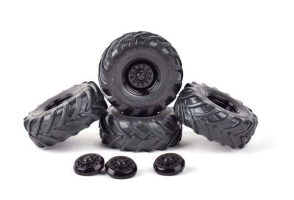 AT3200129 - 4 TRELLEBORG TM3000 VF Wheels 620/70R26 schwarze Felgen - 1