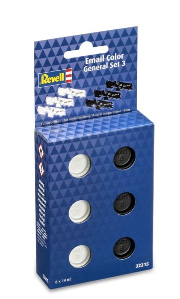 REV32215 - Email Color – Set Nr. 3 Allgemein – Matt 6 x 14 ml - 1