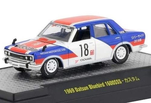 M2M-32500-S58 - DATSUN Bluebird 1600SSS #18 1969 - Limitiert auf 750 Exemplare. - 1