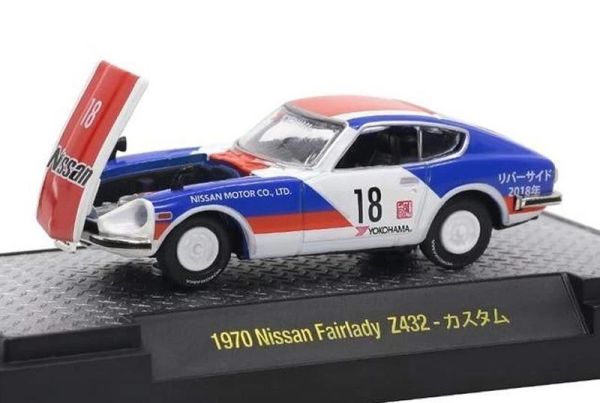 M2M-32500-S59 - NISSAN Fairlady Z432 #18 1970 - Limitiert auf 750 Exemplare. - 1