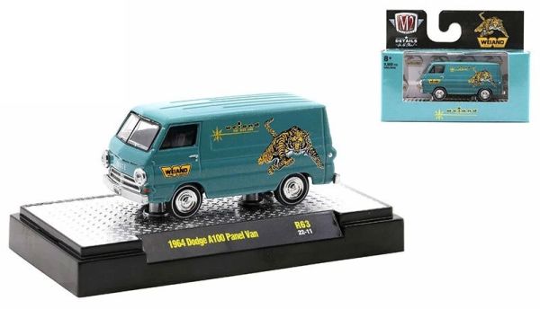 M2M-32600-63-E - DODGE A100 Kastenwagen 1964 blau WEIAND - 1