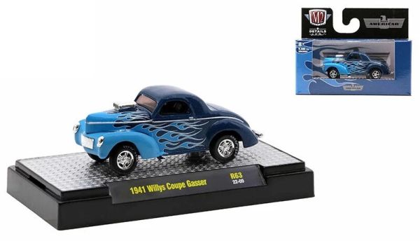 M2M-32600-63-F - 1941 WILLYS Gasser Coupé, blau - 1