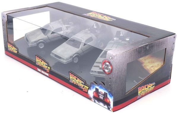 JAD33399 - 3er Pack DELOREAN Zurück in die Zukunft - 1