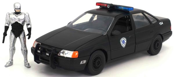 JAD33743 - FORD Tarus mit Figur ROBOCOP schwarz 1986 - 1