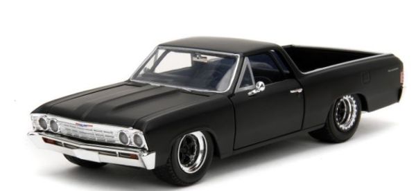 JAD34414 - Chevrolet El Camino 1967 Schwarz Fast & Furious - 1