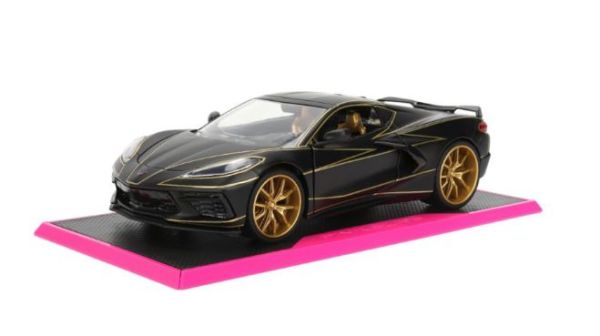 JAD35203 - Chevrolet Corvette C8 Stingray 2020 Schwarz - Pink Slips - 1