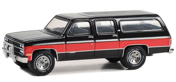 GREEN35270-E - CHEVROLET Suburban 1990 Schwarz aus der ALL-TERRAIN Serie in Blisterverpackung. - 1