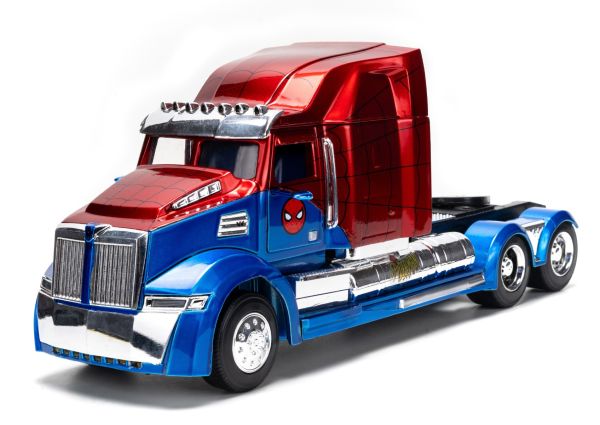 JAD35408 - 1995 WESTERN STAR 5700 XE Blau-Rot MARVEL Spider-Man - 1