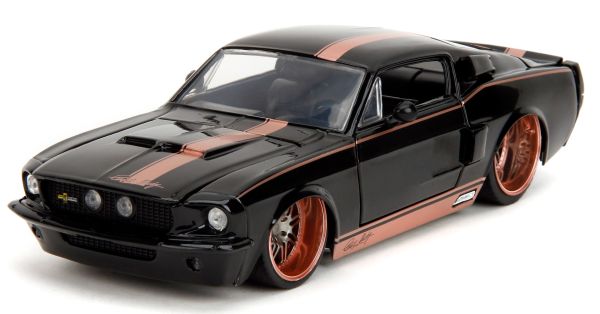 JAD35983 - SHELBY GT500 1967 Schwarz – PINK SLIPS - 1