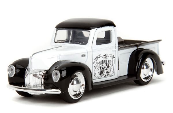 JAD36091 - Ford Pickup (1941) Weiß – Steamboat Willie Mickey MAUS - 1
