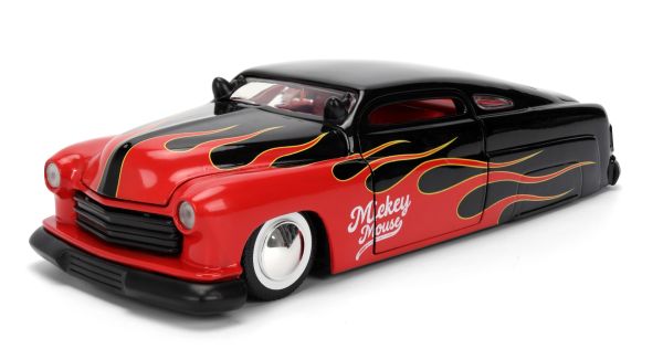 JAD36272 - 1951 Mercury Schwarz und Rot mit DISNEY MICKEY MAUS Figur - 1