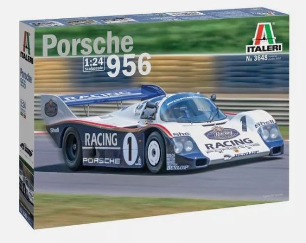 ITA3648 - PORSCHE 956 Racing Nr. 1 zum Zusammenbauen und Bemalen - 1