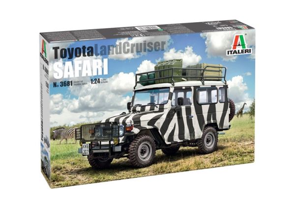 ITA3681 - TOYOTA Land Cruiser Safari Bausatz (Montage und Bemalung erforderlich) - 1