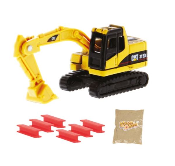 CARRERA37085961 - PlayBox-Set – CATERPILLAR 315D Bagger mit Zauber-Sand - 1