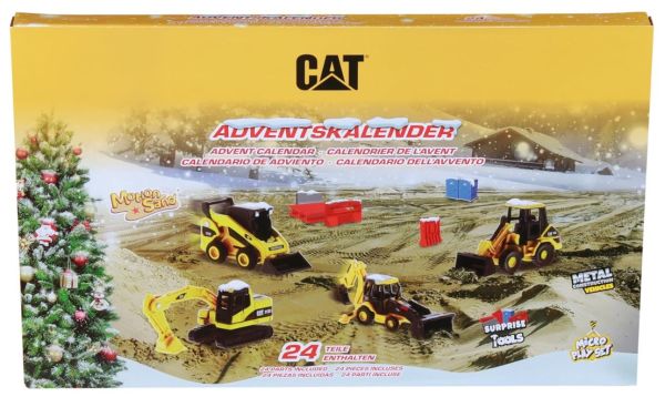 CARRERA37085970 - CATERPILLAR Micro-Spielset Adventskalender - 1