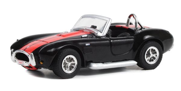 GREEN37270-A - SHELBY cobra 427 1965 Schwarz aus der 50. Jubiläumsserie von BARRETT JACKSON in Blisterverpackung. - 1