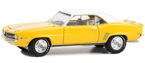 GREEN37290-D - CHEVROLET Camaro Z/28 1969 gelb aus der Serie BARRETT JACKSON unter Blister. - 1