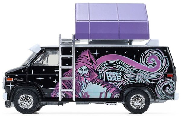 GREEN38080-C - 1978 GMC Vandura Custom-Campervan mit Dachzelt aus der Serie THE GREAT OUTDOORS, noch in Originalverpackung. - 1