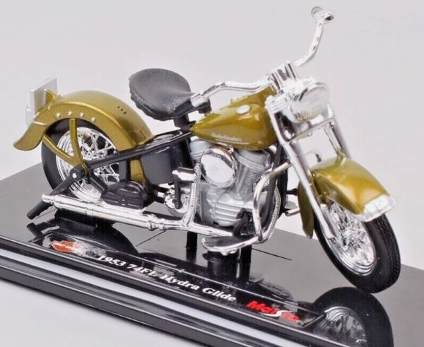 MST39360-F - HARLEY DAVIDSON FL Hydra Glide 1953 gold - 1