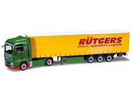 HER301701 - MAN TGX XXL Euro5 mit RUTGER Planenauflieger - 1