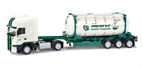 HER302401 - SCANIA R09 Topline mit LANFER Containerauflieger - 1