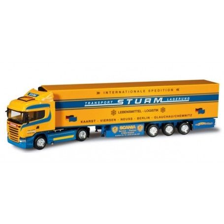 HER302685 - SCANIA R13 Streamline Highline mit STURM Kühlauflieger - 1
