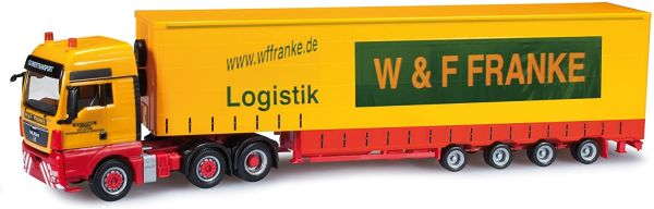 HER302883 - MAN TGX XXL 6x2 mit W&F FRANKE 4-Achs-Anhänger - 1