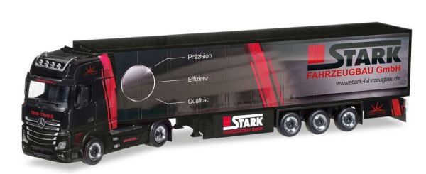 HER308380 - MERCEDES Actros Giga 4x2 mit Anhänger 3 Achs - 1