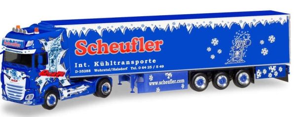 HER308892 - DAF XF SSC Euro 6 4x2 mit frgo Anhänger 3 Achsen SCHEUFLER - 1