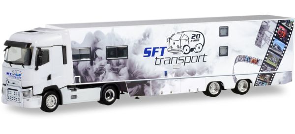 HER311243 - RENAULT T 4x2 mit Tieflader 2 Achsen SFT Transport - 1