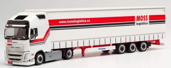 HER311854 - VOLVO FH Globetrotter 4x2 mit Planenanhänger 3 Achsen MOSS Logistic - 1