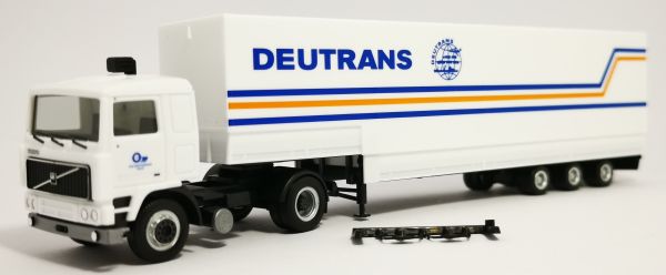HER312127 - VOLVO F 12 4x2 mit Anhänger 3 Achsen DEUTRANS - 1