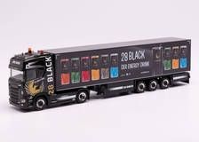 HER312509 - SCANIA CS20 4x2 mit Kühlanhänger 28 BLACK ENERGY DRINK - 1