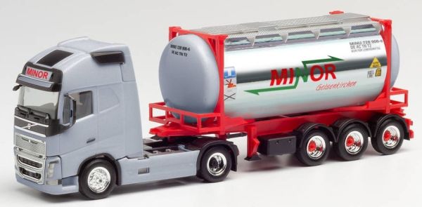 HER312844 - VOLVO FH Gl. XL 4x2 Containerchassis + Tankcontainer - 1
