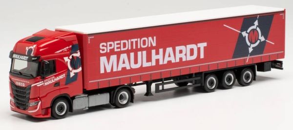 HER313506 - IVECO S-Way 4x2 mit Planenanhänger 3 Achsen Spedition MAULHARDT - 1