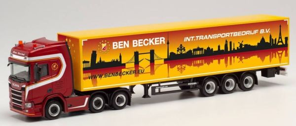 HER314091 - SCANIA CR 20 HD 6x2 mit 3-achsigem Anhänger BEN BECKER. - 1