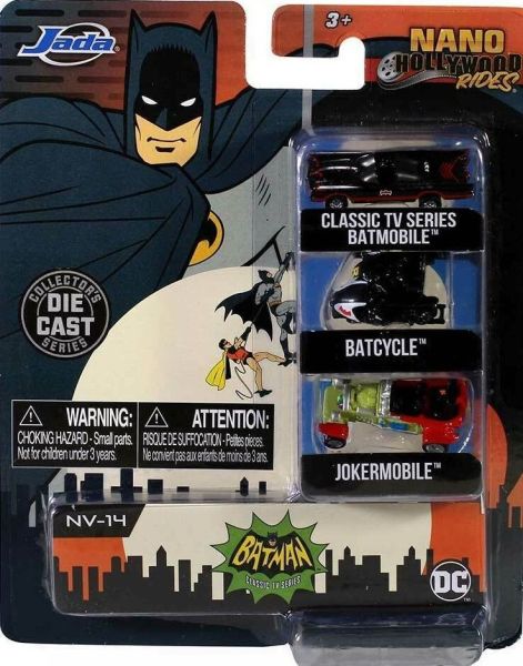 JAD31988 - 3 klassische Batman-Fahrzeuge - 1