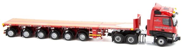 IMC32-0039 - MERCEDES Arocs 8x4 mit Pritsche 6 Achsen KRANVERMIETUNG - 1
