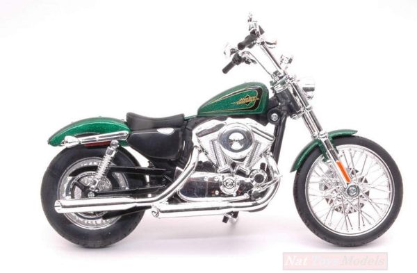 MST32320-G - HARLEY DAVIDSON XL 1200V 2013 Metallic-Grün - 1