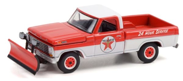 GREEN35200A - FORD F-250 1968 TEXACO Service BLUE COLLAR COLLECTION im Blister - 1