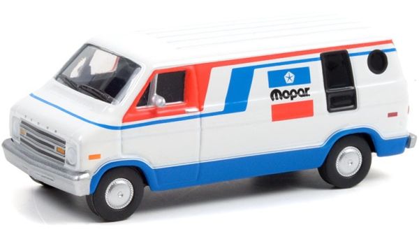 GREEN35200C - DODGE B100 1976 MOPAR BLUE COLLAR COLLECTION im Blister - 1