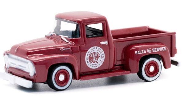 GREEN35220-A - FORD F-100 1954 aus der Serie BLUE COLLAR Collection unter Blisterverpackung. - 1
