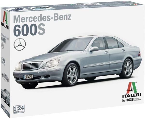 ITA3638 - MERCEDES 600 S zum Zusammenbauen und Lackieren - 1