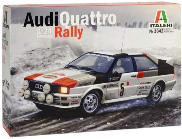 ITA3642 - AUDI Quattro Rally zum Zusammenbauen und Lackieren - 1