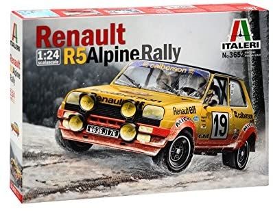 ITA3652 - RENAULT 5 Alpine Rally zum Zusammenbauen und Lackieren - 1