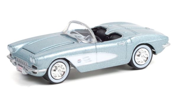 GREEN37230-A - CHEVROLET Corvette 283/315 1961 Barrett Jackson im Blister - 1