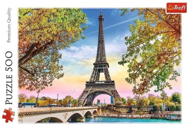 TRF37330 - Puzzle 500 Teile Romantisches Paris - 1