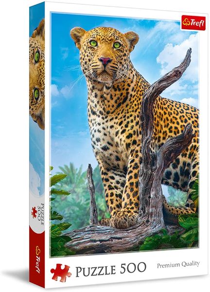 TRF37332 - Wilder Leopard 500 Teile Puzzle - 1