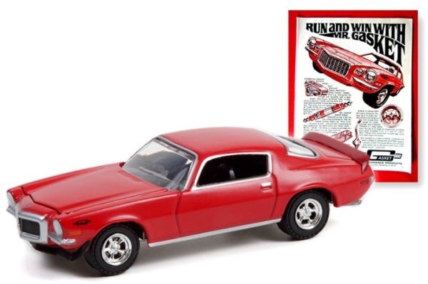 GREEN39090-B - CHEVROLET Camaro 1970 aus der VINTAGE AD CARS-Serie unter Blisterverpackung. - 1